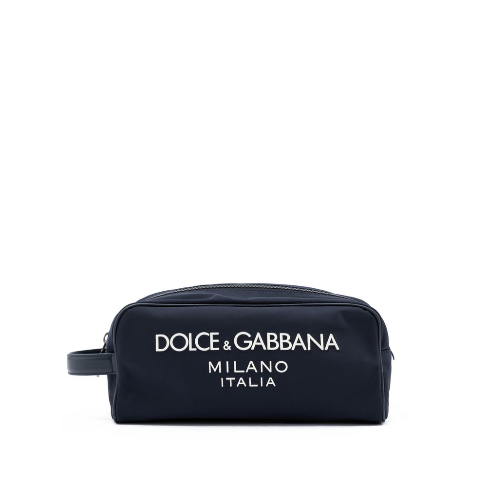 

Синяя нейлоновая сумка Dolce & Gabbana
