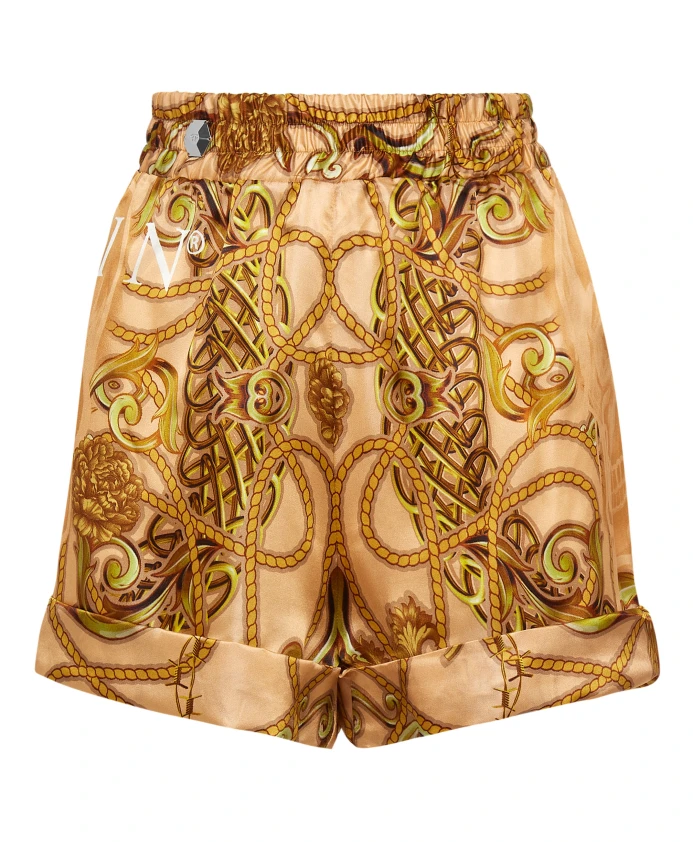

Шорты в стиле нового барокко Philipp Plein, бежевый