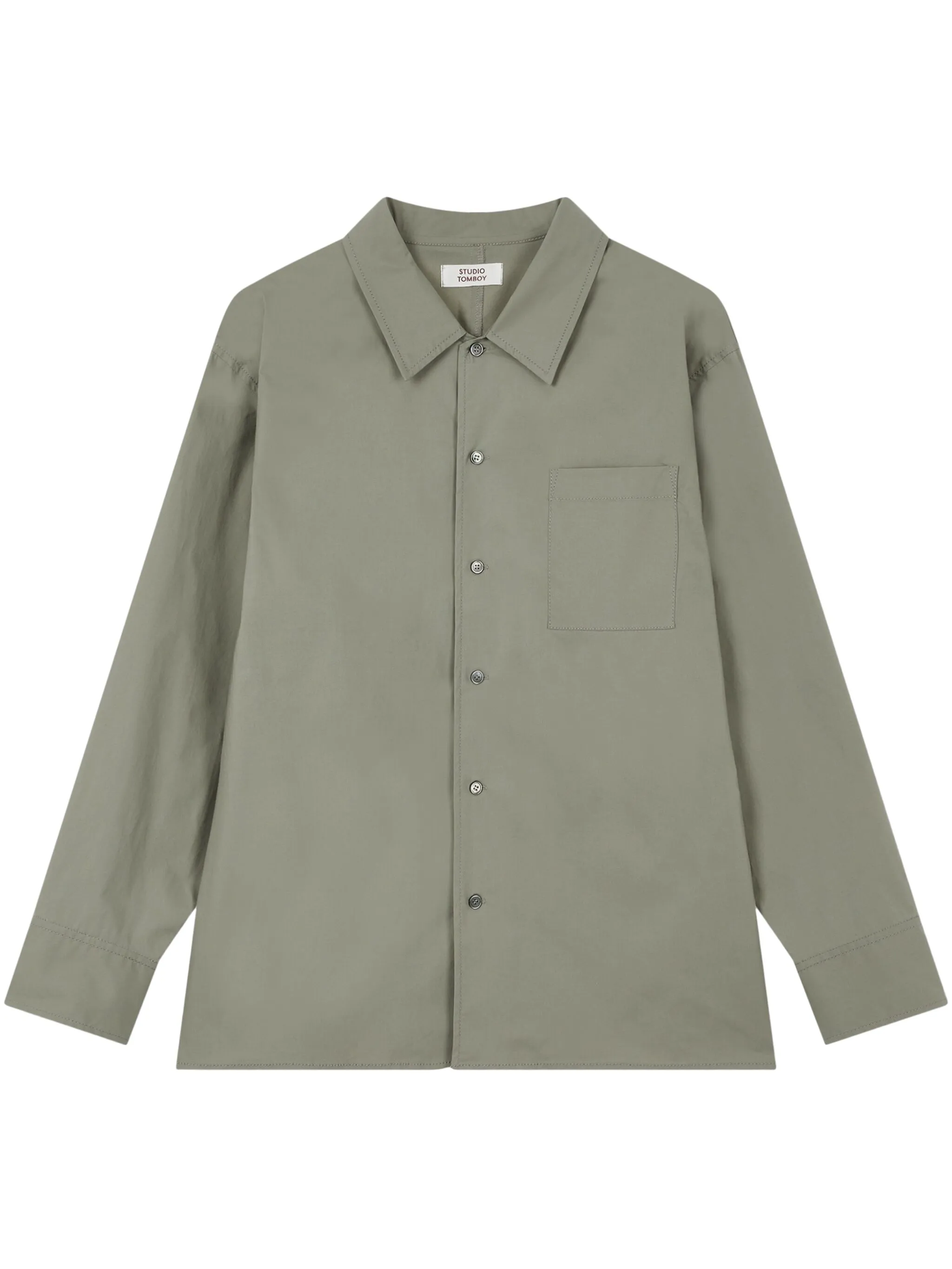 

Рубашка из смесового хлопка Tomboy, зеленый