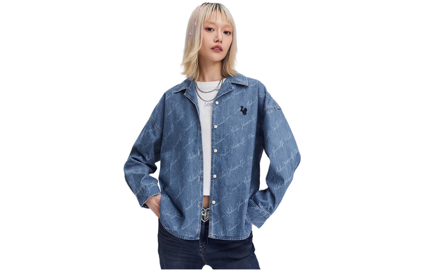 

Lee Джинсовая куртка женская светло голубая, Light Blue