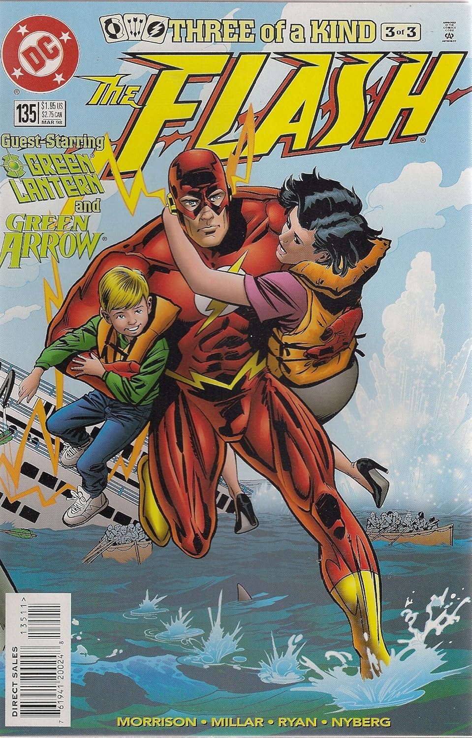 

The Flash Number 135 (Three of a Kind part 3 of 3) (DC)