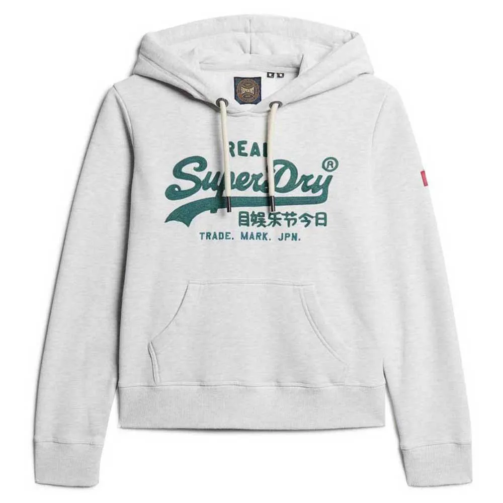 

Худи Superdry Embroidered Vl Graphic, белый