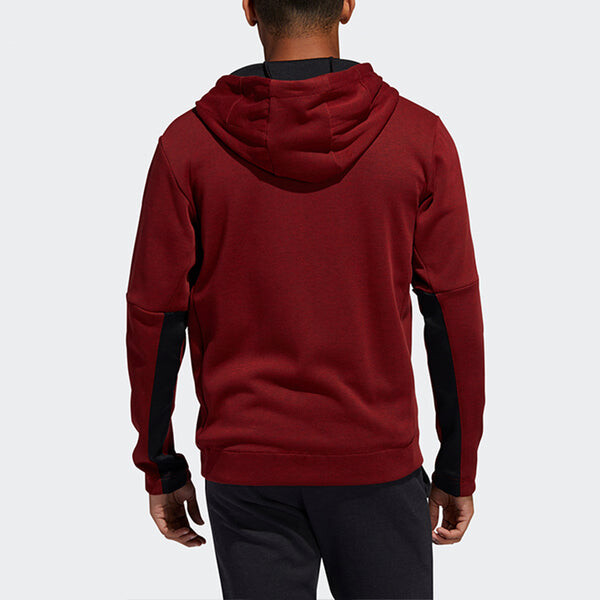 Куртка adidas CNY CU Hoodie Basketball Sports Hooded Jacket Red, красный — фото 4