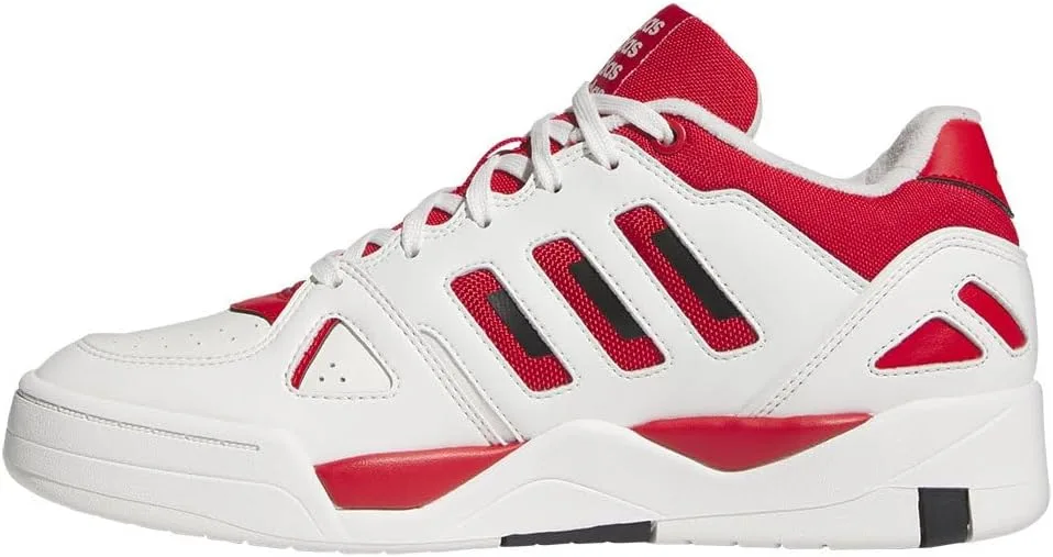 Мужские низкие кроссовки Adidas Midcity, белый/черный — фото 4