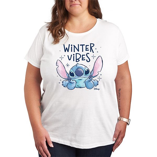 

Футболка Lilo and Stitch Plus Size Winter Vibes Disney