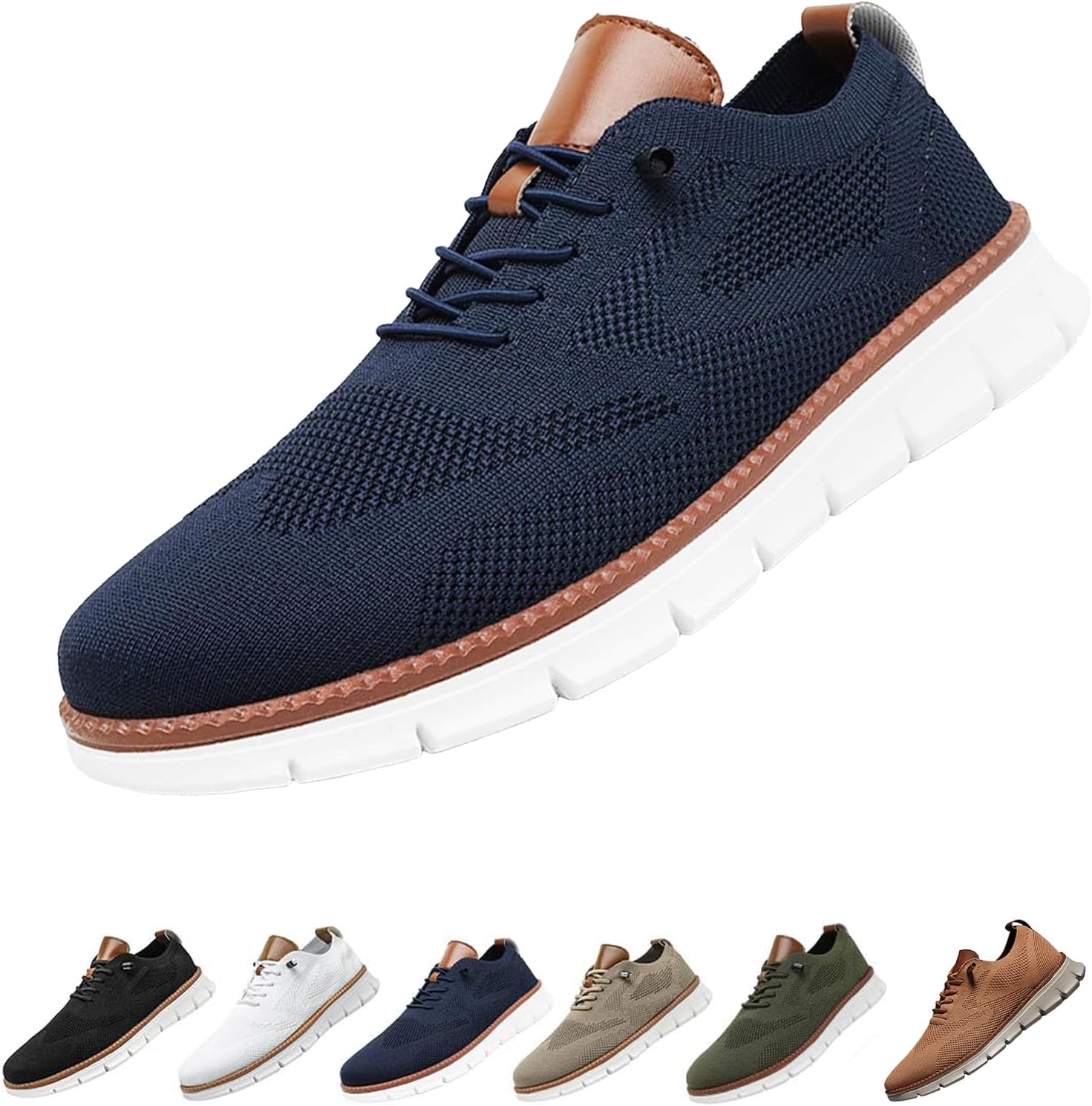 

Ультракомфортные ортопедические туфли, мужские сетчатые повседневные прогулочные кроссовки Inefole, синий