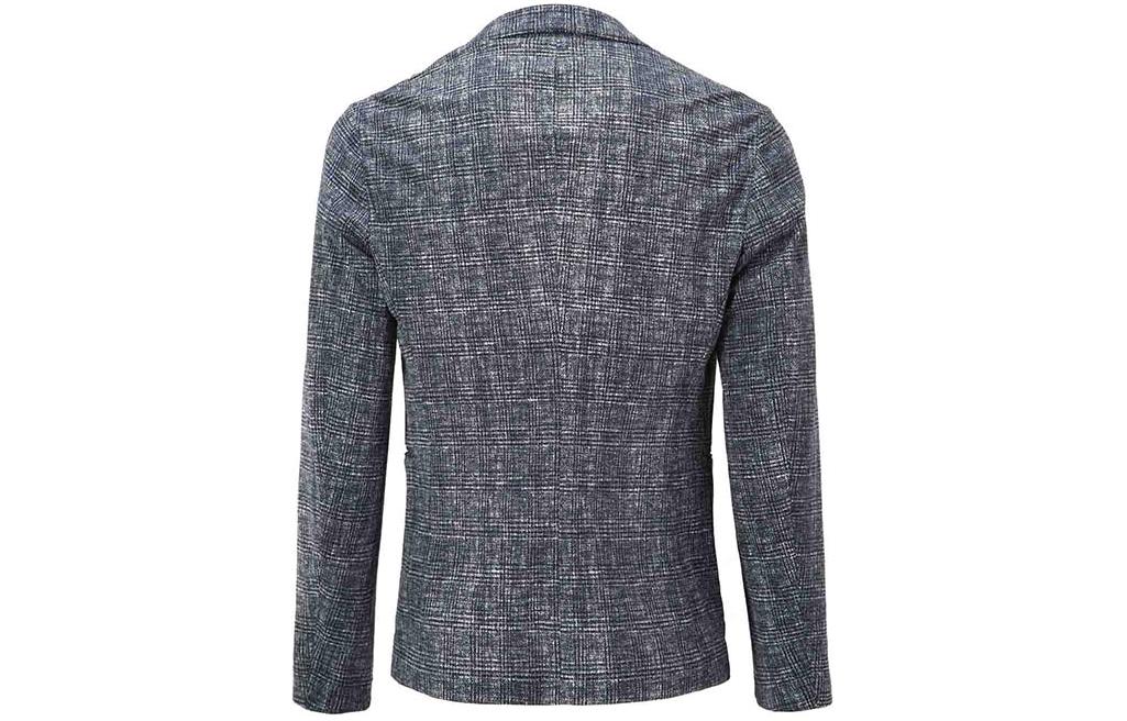 EMPORIO ARMANI Мужской пиджак для делового костюма разноцветный, Multicolor — фото 4