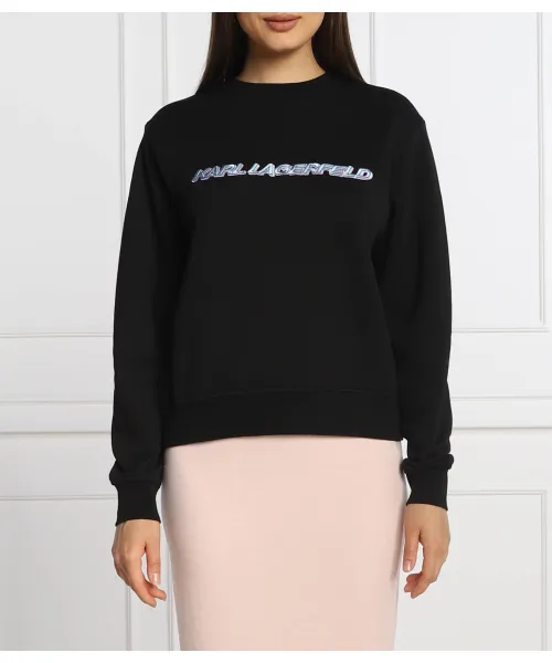 

Толстовка Regular fit Karl Lagerfeld, черный