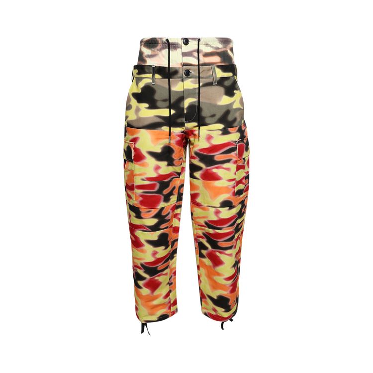 

Брюки BLUEMARBLE Triple Camo Cargo Pants 'Orange', оранжевый