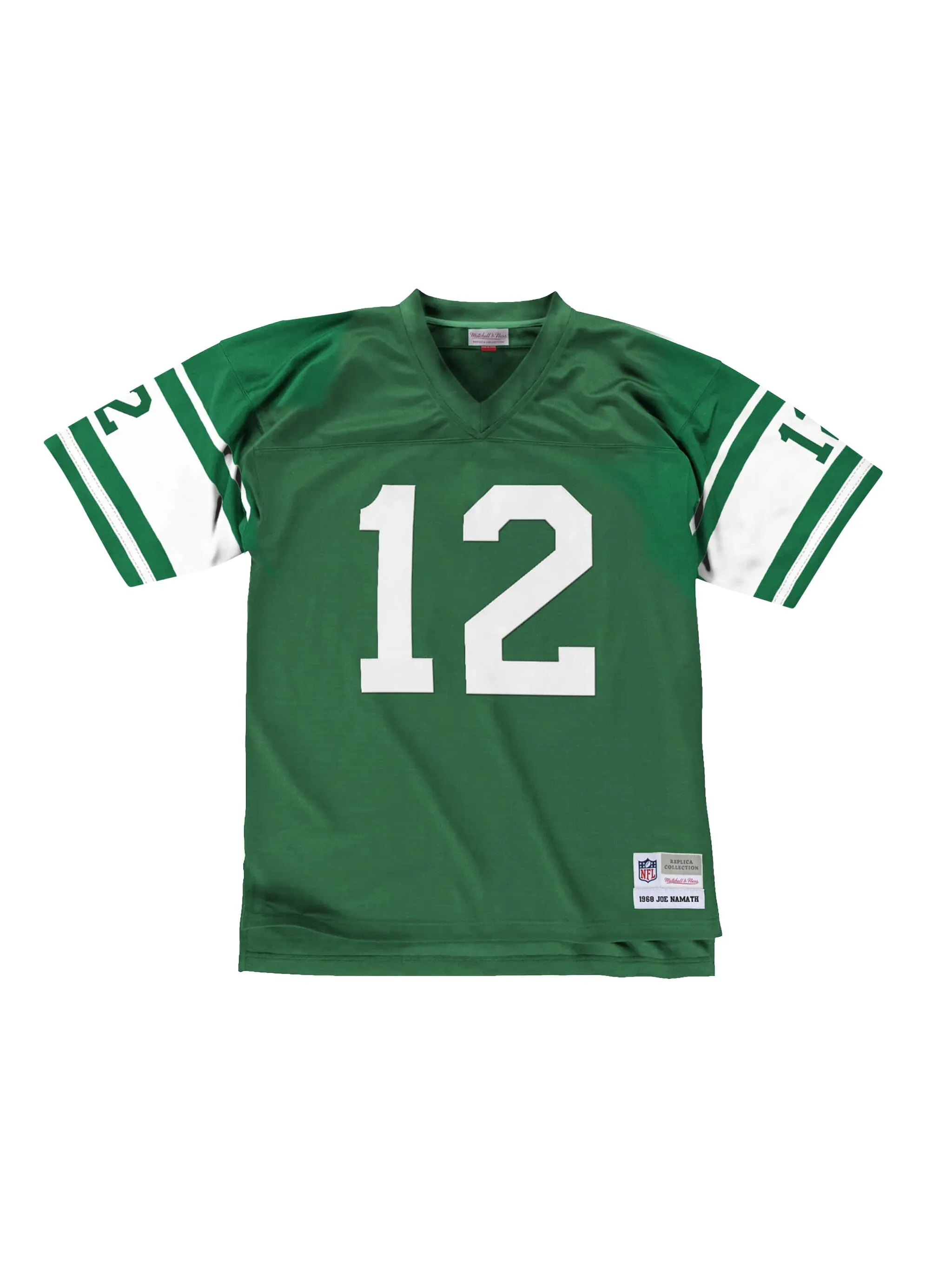 

Футболка Joe Namath New York Jets 1968 Legacy Mitchell & Ness, зеленый