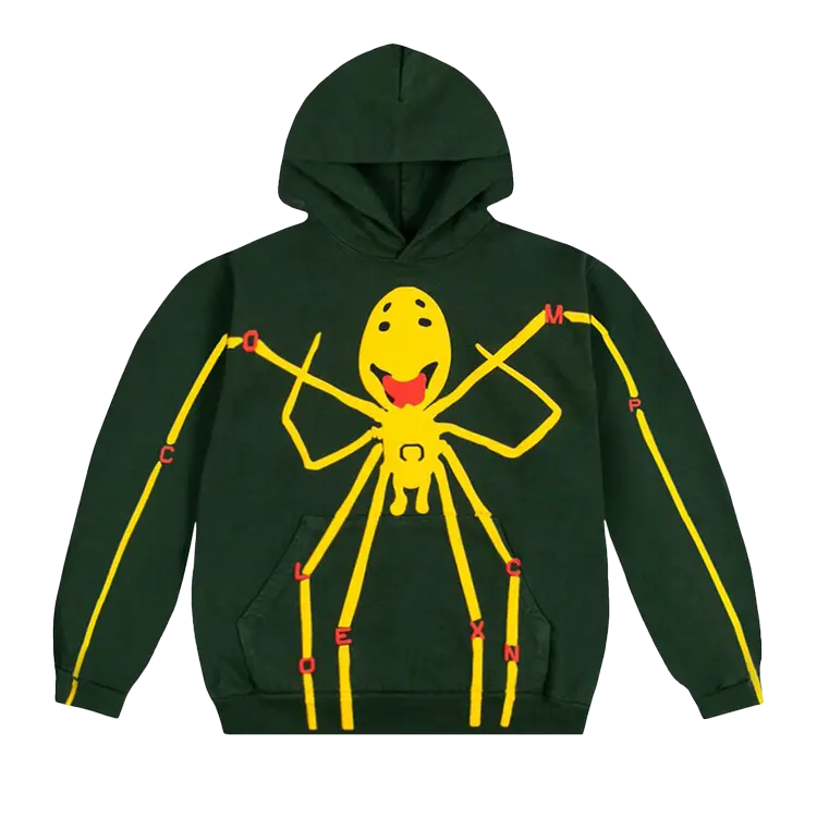 

Худи Cactus Plant Flea Market Complexcon Smiiiiley Spider Legs 'Dark Green', зеленый
