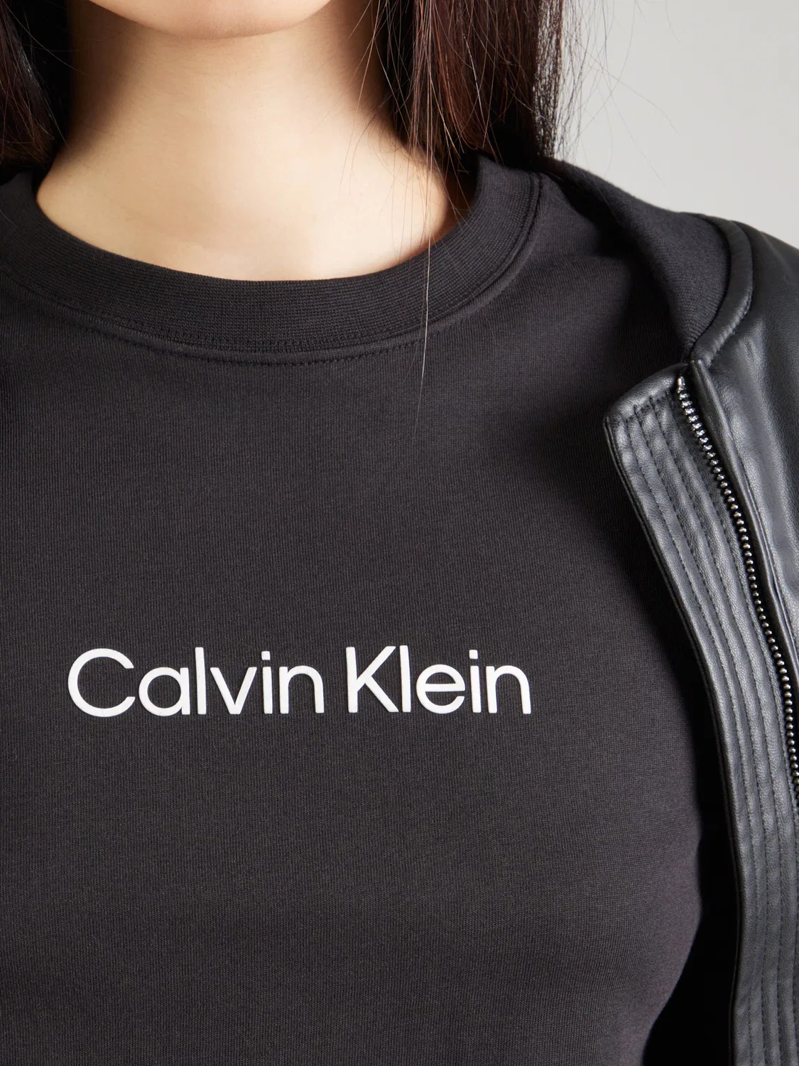Рубашка Calvin Klein CLASSIC черного цвета — фото 2