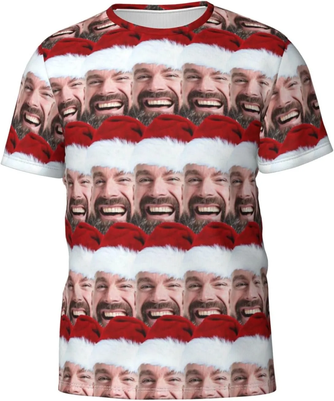 Футболка Custom T Shirts с принтом спереди и сзади — фото 4