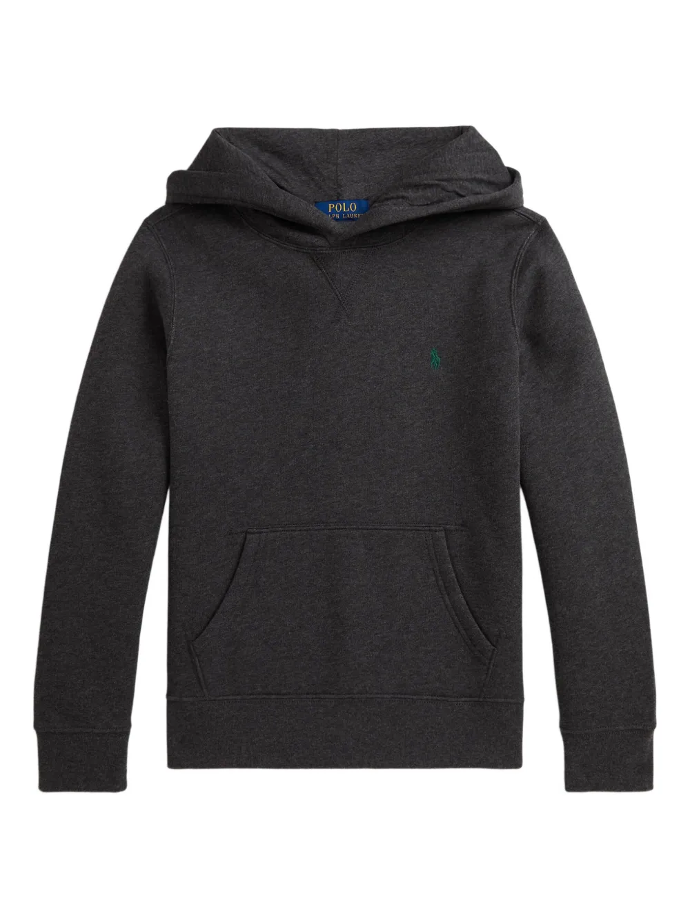 

Флисовое худи POLO RALPH LAUREN KIDS, черный