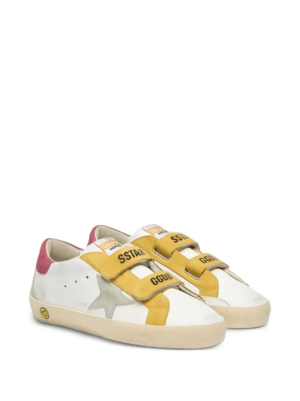 Кроссовки Old School Golden Goose Kids, белый