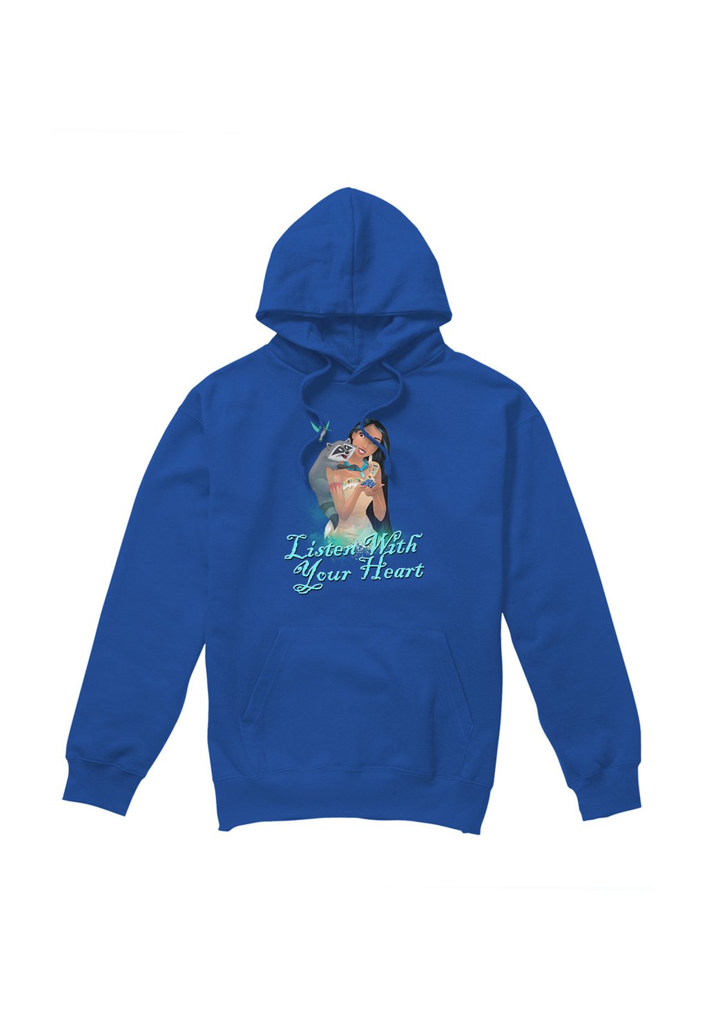 

Толстовка POCAHONTAS LISTEN WITH YOUR HEART Disney, синий