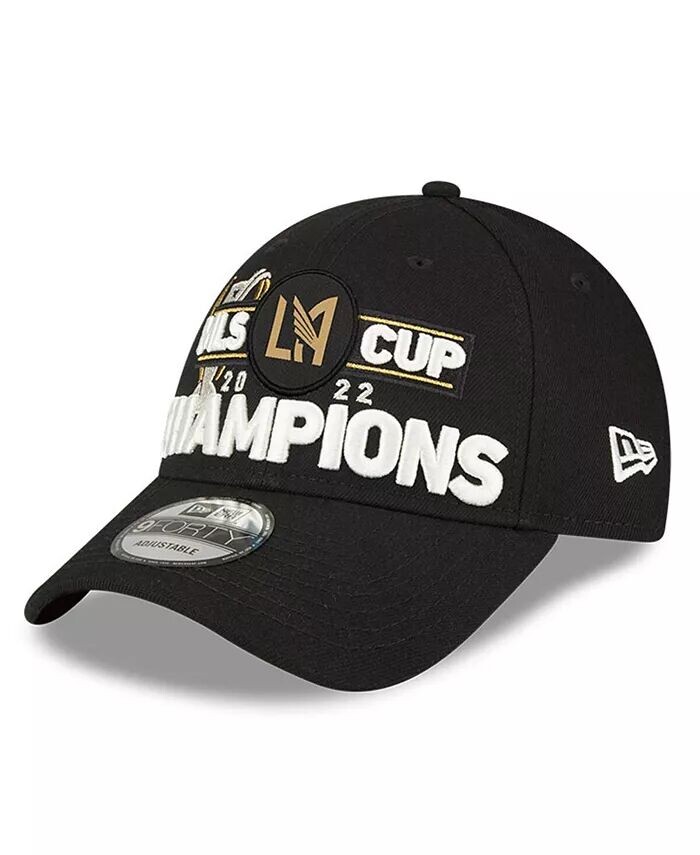 

Мужская черная регулируемая кепка для раздевалки LAFC 2022 MLS Cup Champions 9FORTY New Era