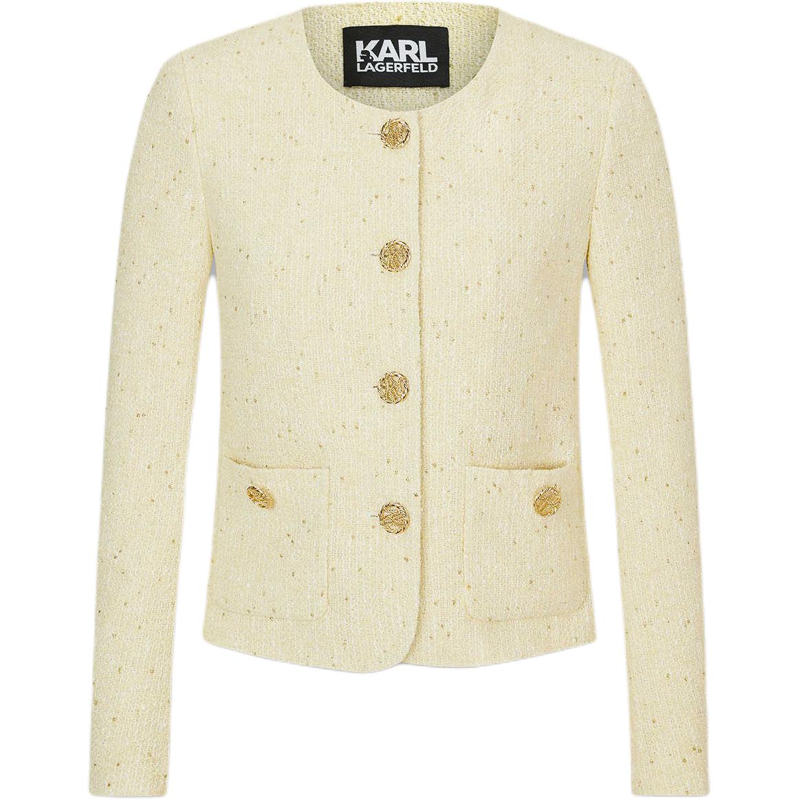 

KARL LAGERFELD / Karl Lagerfeld Jeans Женская желтая куртка, Yellow