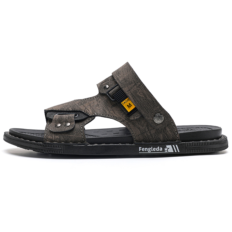 

Shiozawa Мужские пляжные сандалии коричневые, цвет Brown