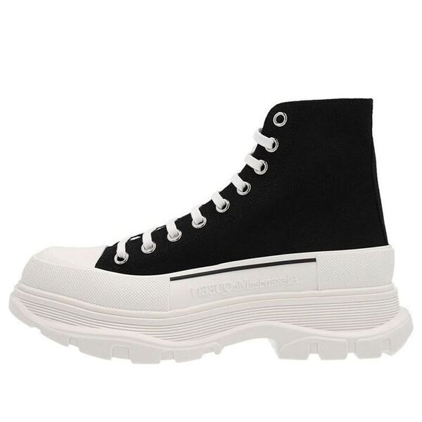 

Кроссовки tread slick boots 'core black white' Alexander Mcqueen, черный