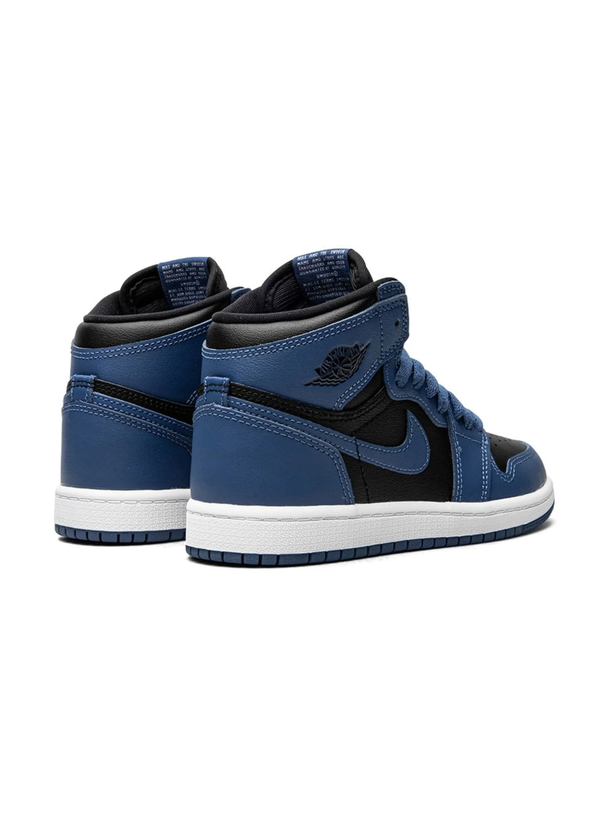 Кроссовки Air Jordan 1 Retro High Jordan Kids, черный — фото 3