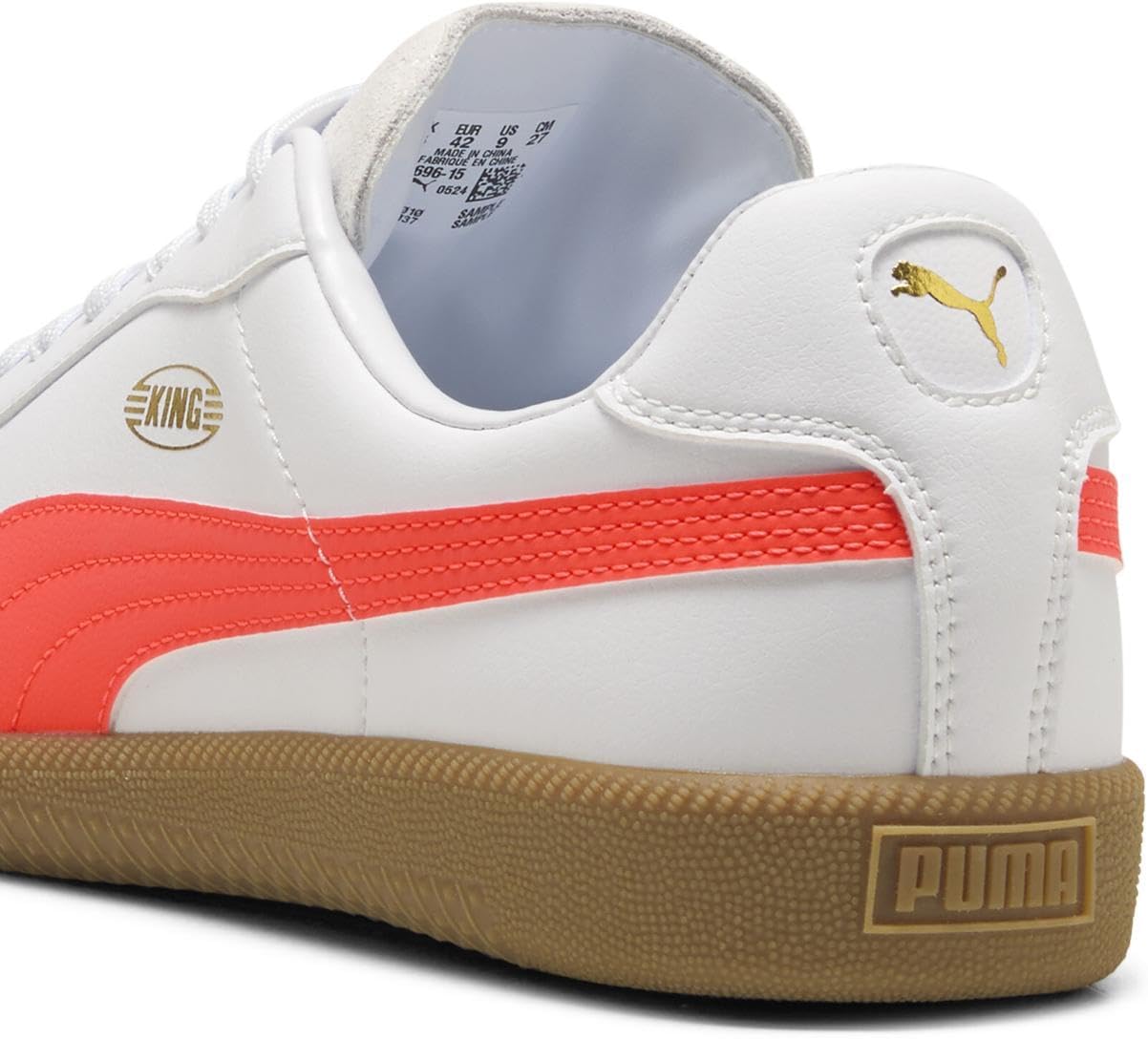Кроссовки Puma Flyer Runner из сетки для взрослых, унисекс, белый/красный — фото 2