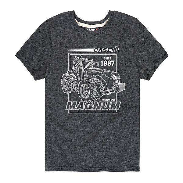 

Футболка с принтом Case IH Magnum для мальчиков 8-20 Licensed Character, Heather Charcoal