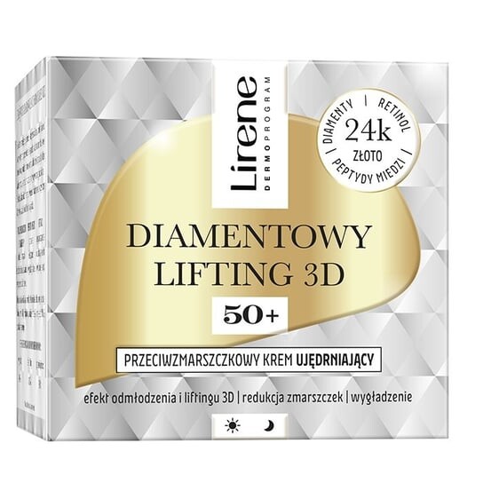 

Укрепляющий крем против морщин 50+, 50мл Lirene, Diamond Lifting 3D