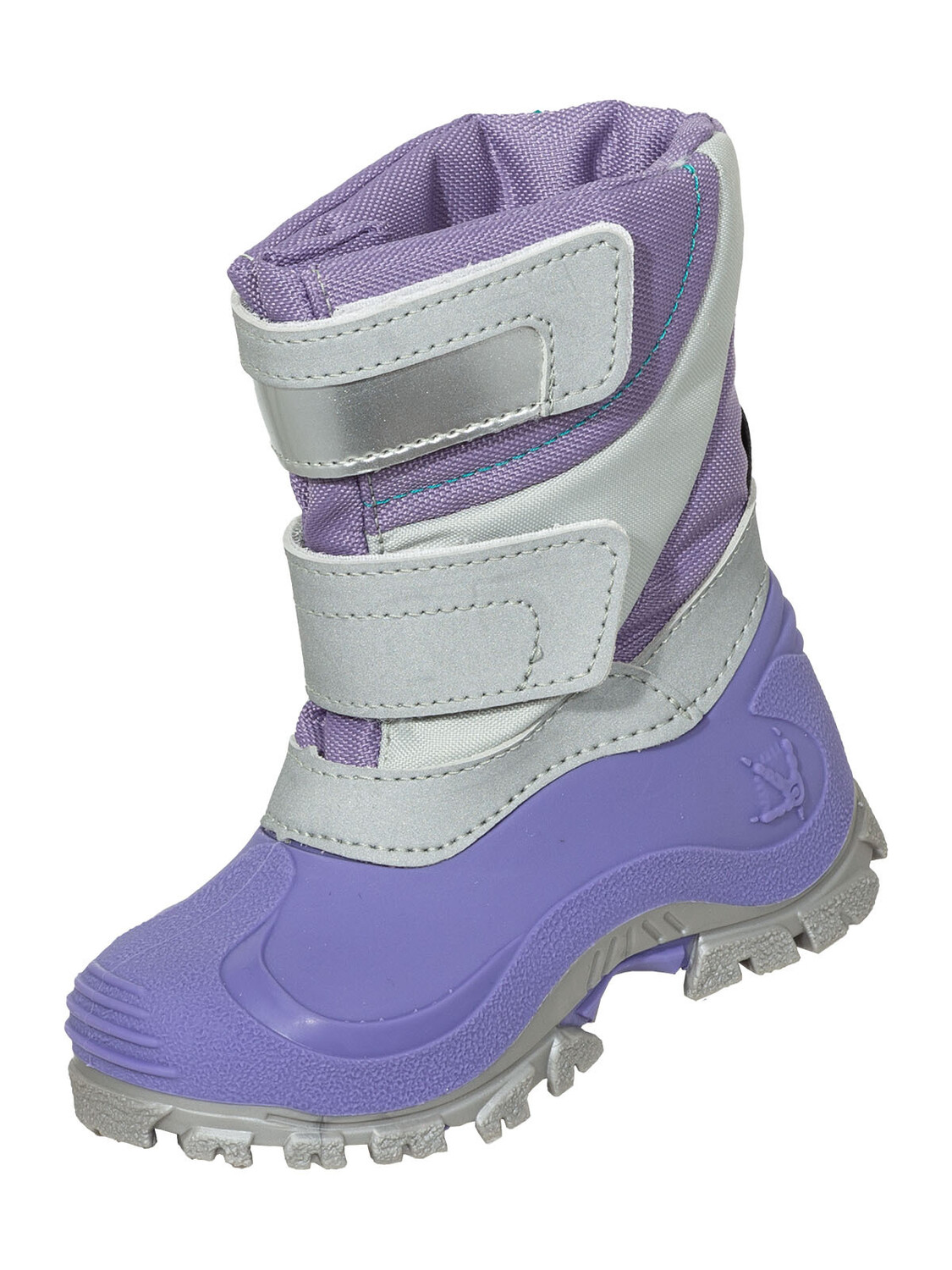 

Сапоги Spirale Kinder Winter Simon gefüttert, цвет grau/lila