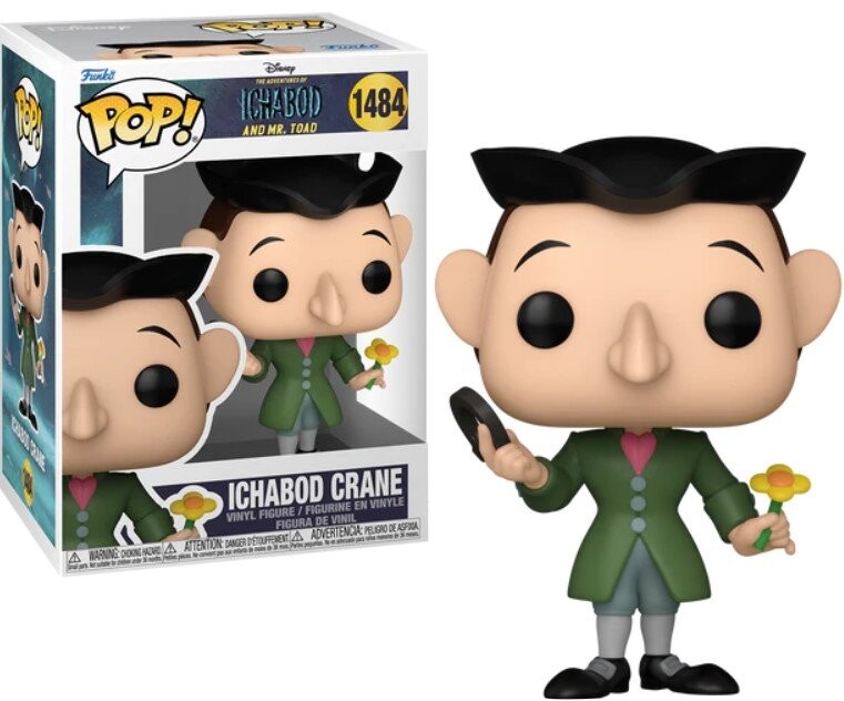 

Funko POP! приключения икабода и мистера жабы дисней 1484 икабод журавль