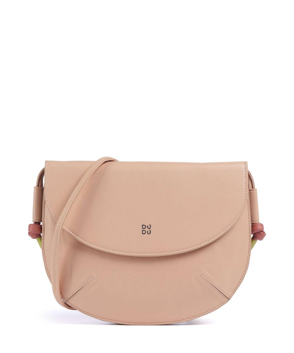 

Сумка через плечо skye из мелкозернистой кожи Dudu Bags, розовый