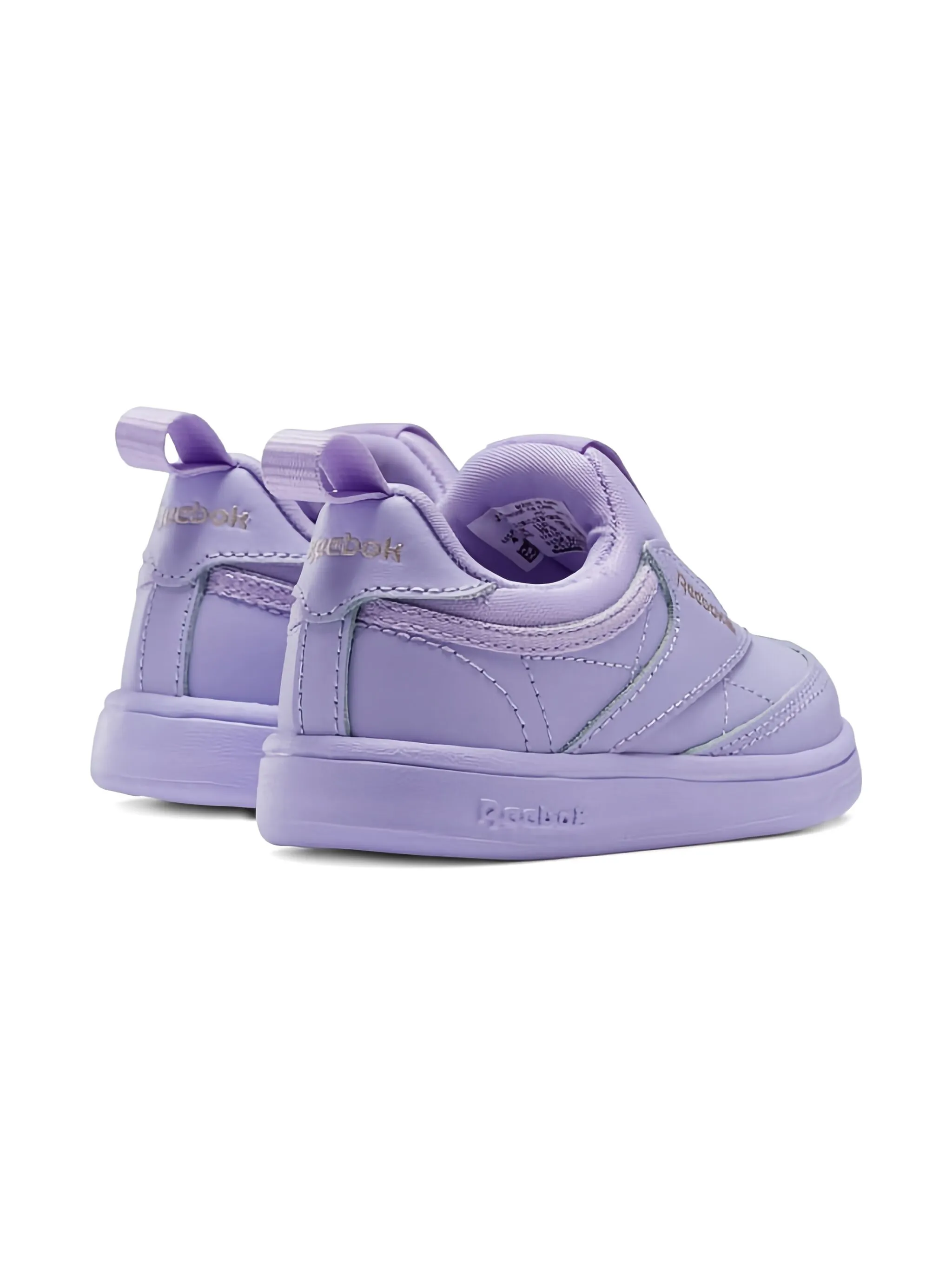 Кроссовки Club C TD Cardi B - Coated Crisp Quartz Reebok Kids, фиолетовый — фото 3