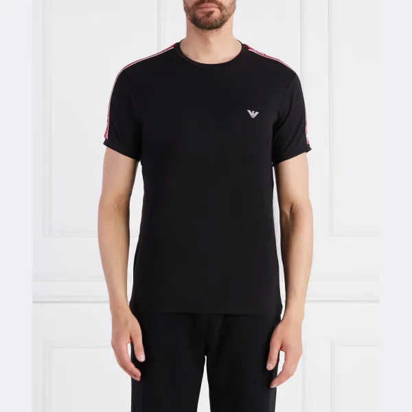 

Футболка стандартного кроя Emporio Armani, черный