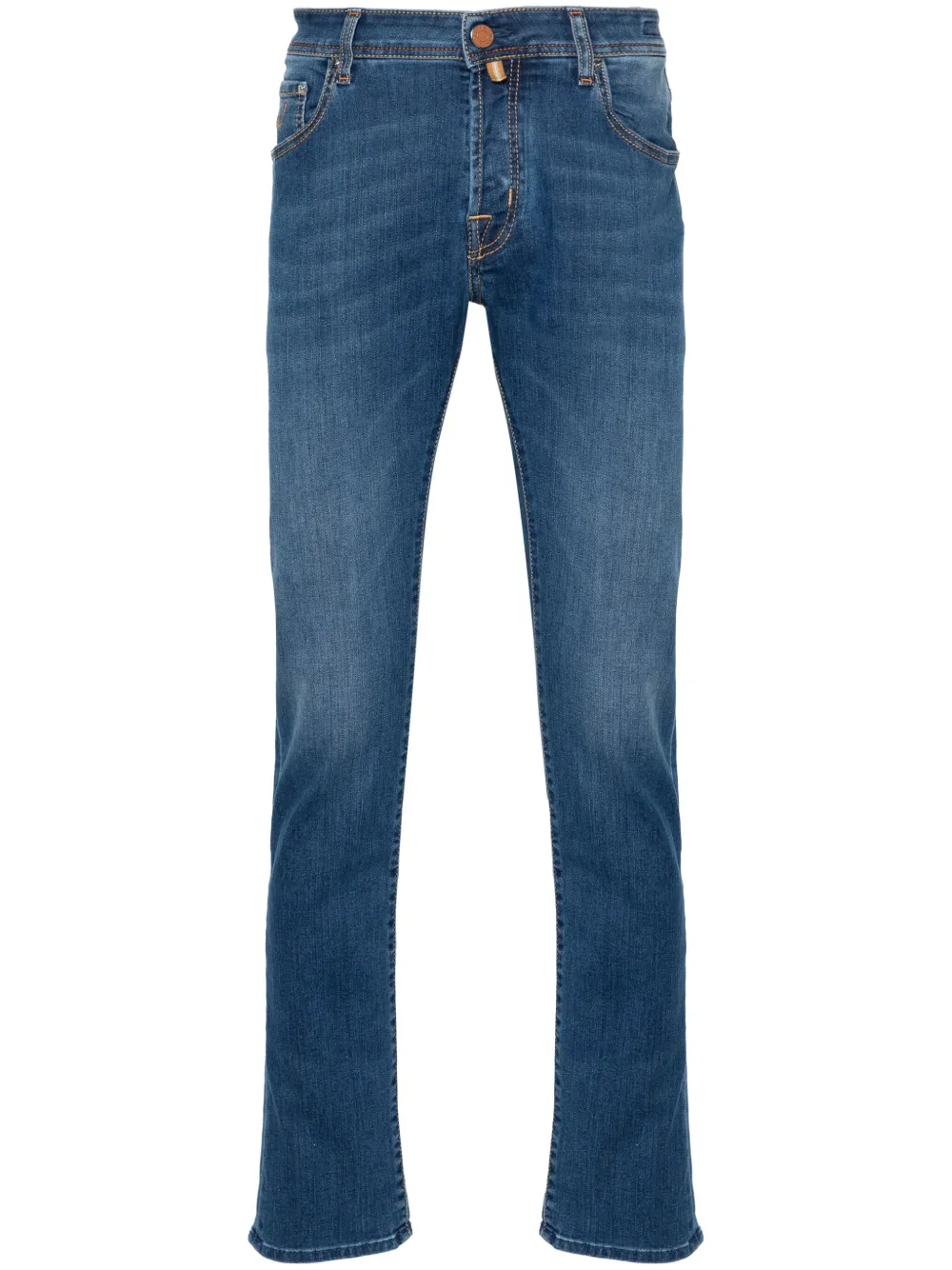 

Узкие джинсы Nick с заниженной талией JACOB COHEN, синий