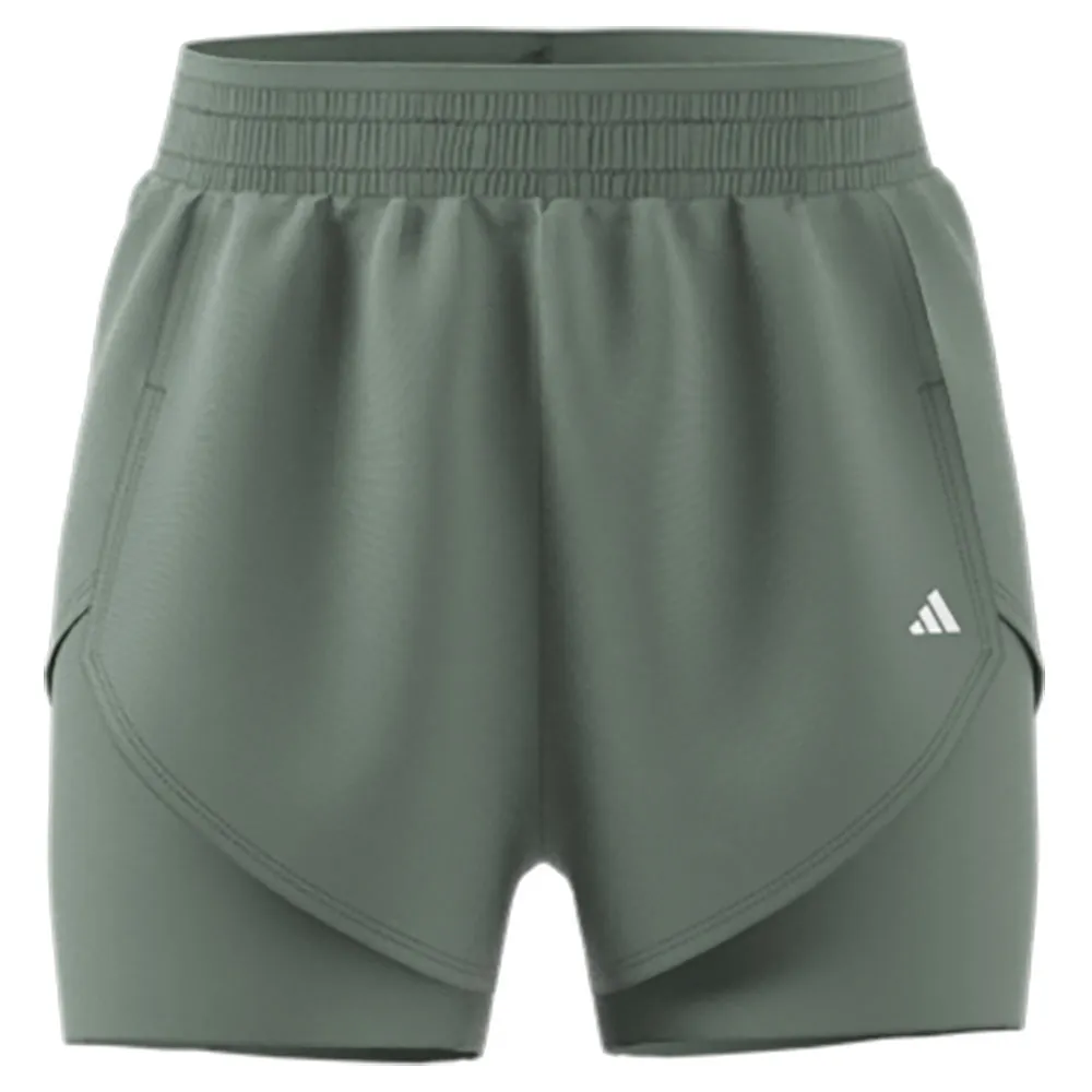 

Шорты adidas Designed For Training 2in1, зеленый