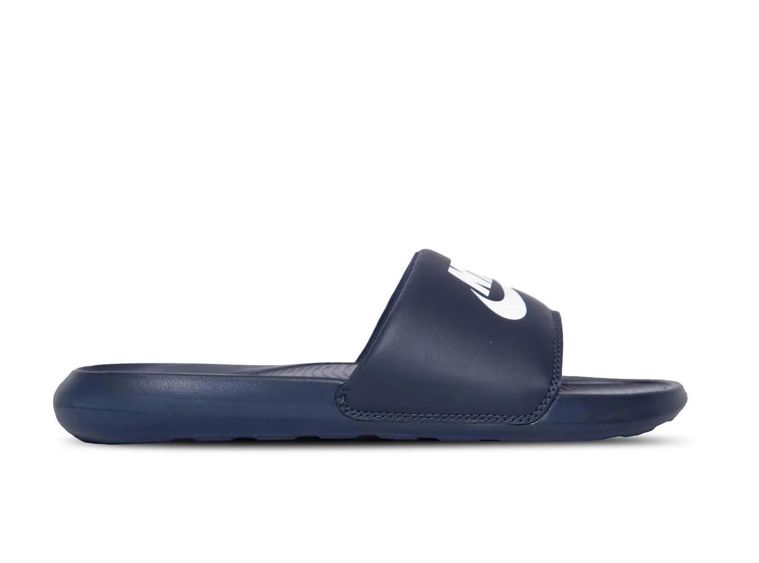 Мужские сандалии Victori One Slide, темно-синие, белые Nike