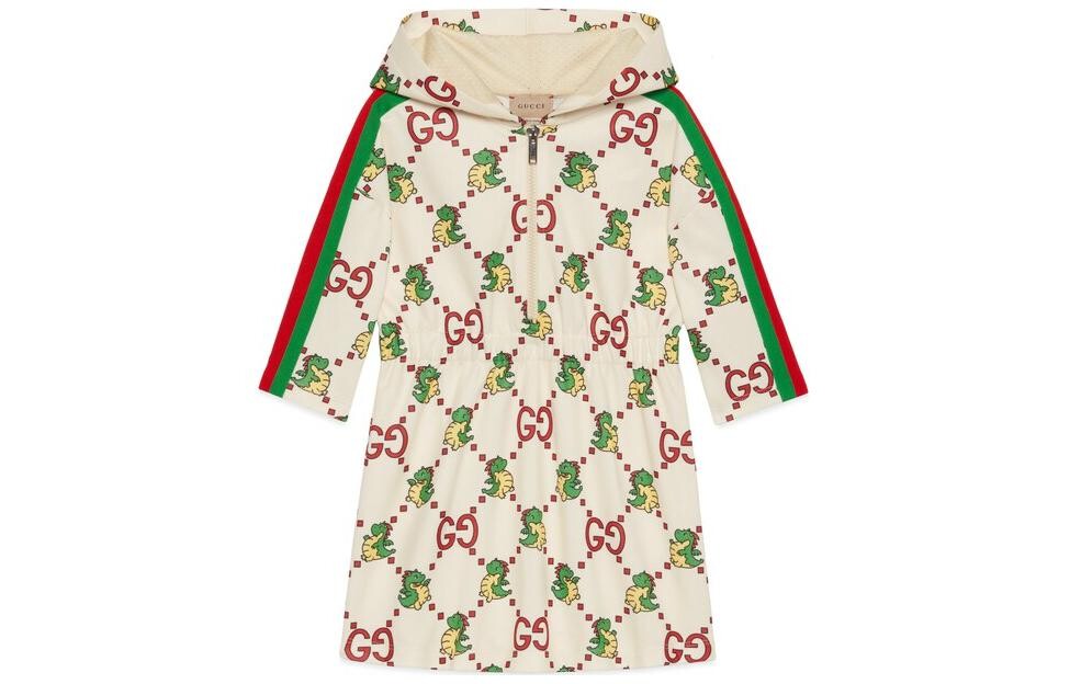 

Детское платье Gucci, бежевый