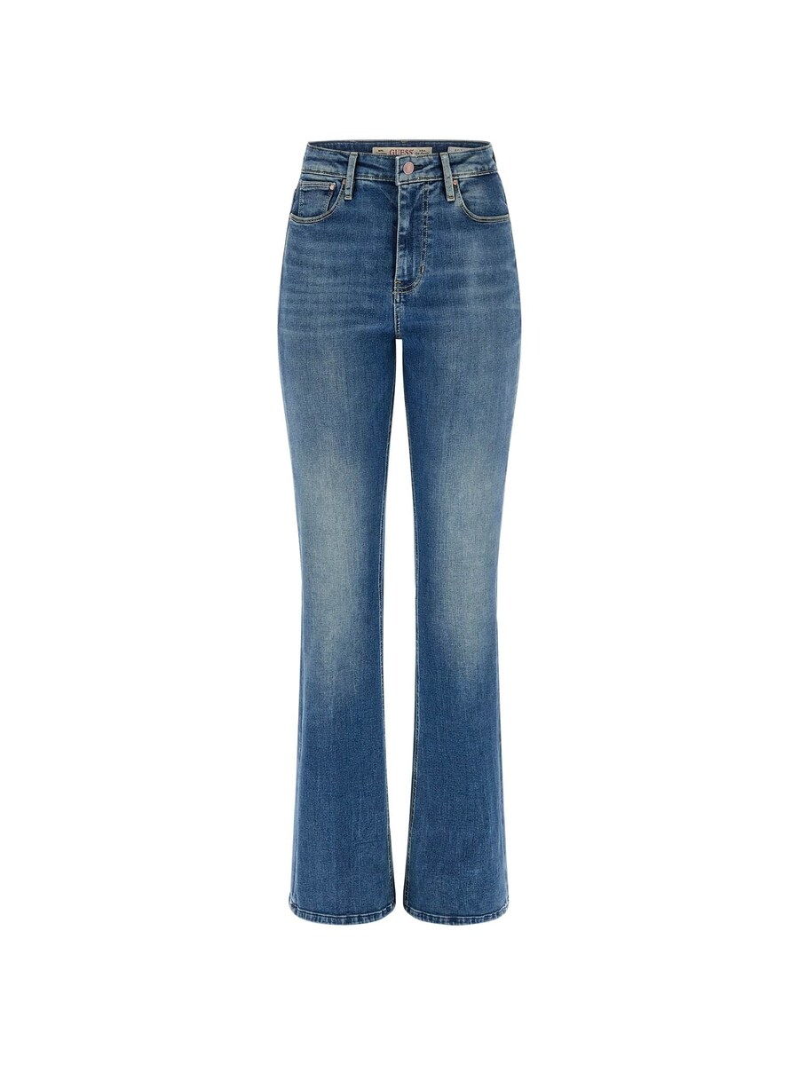

Расклешенные джинсы GUESS, синий деним