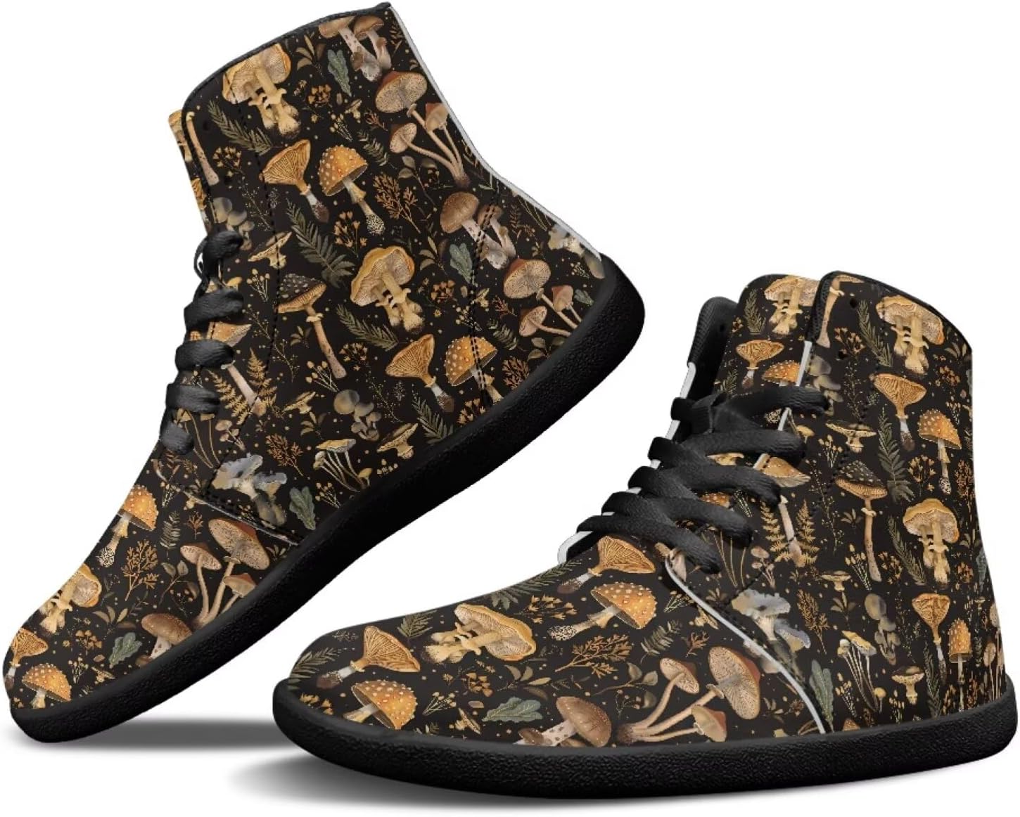 

Минималистичные кроссовки Binienty для ходьбы, женские и мужские, высокие, Vintage Mushroom