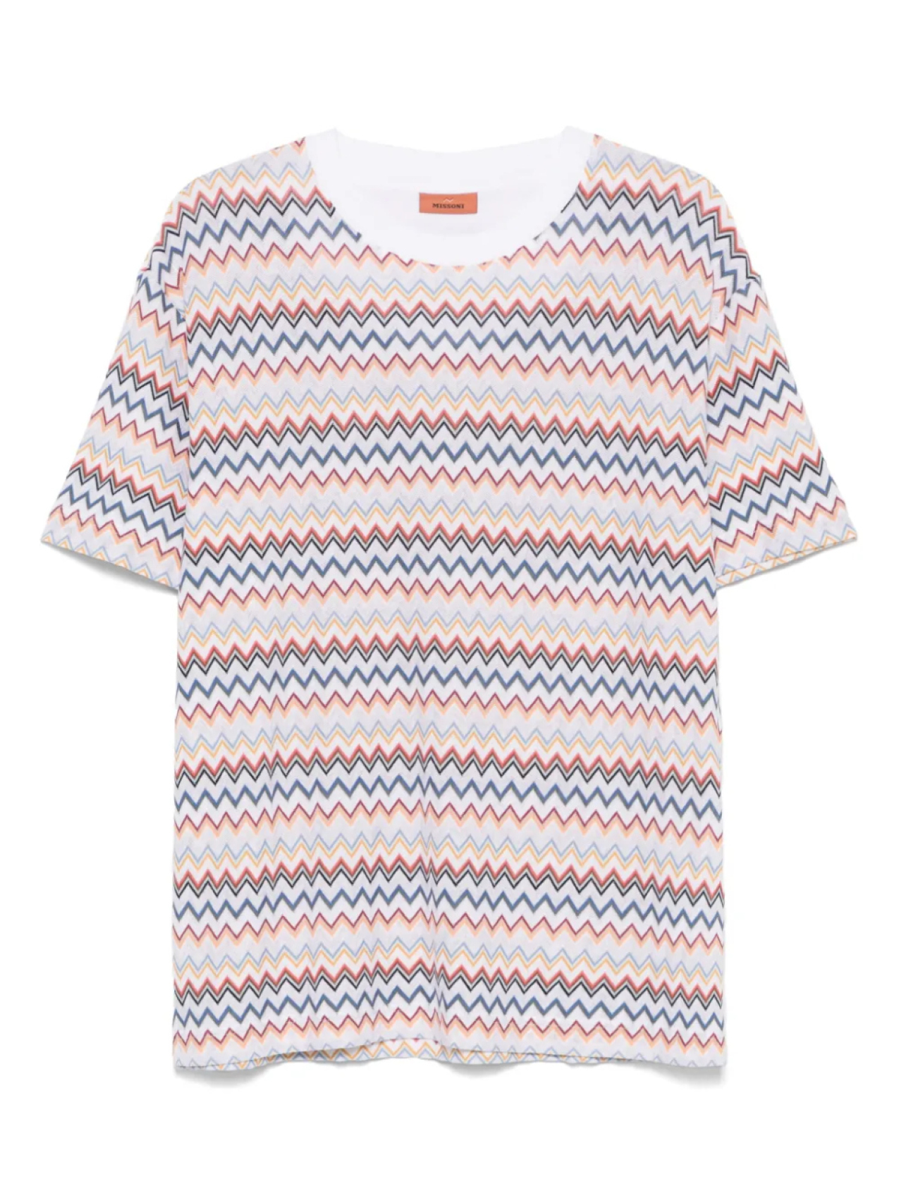 

Футболка с зигзагом Missoni, белый
