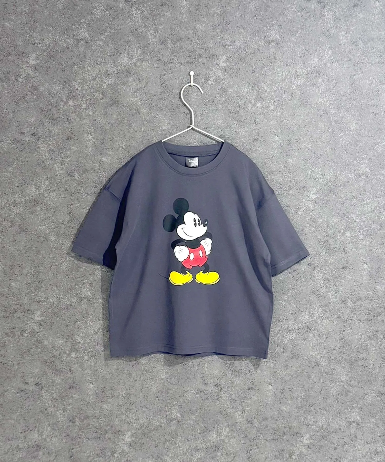 Детская футболка Mickey Mouse оверсайз Disney бежевая — фото 2