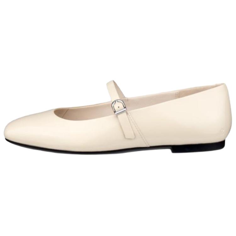 Ecco Туфли Мэри Джейн Margot Flat, женские, бежевые