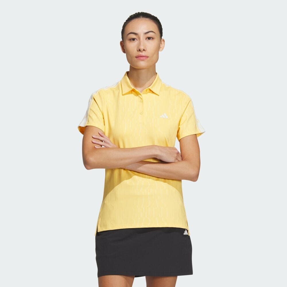 

Поло Adidas HEAT.RDY embossed graphic shirt, цвет Semi Spark