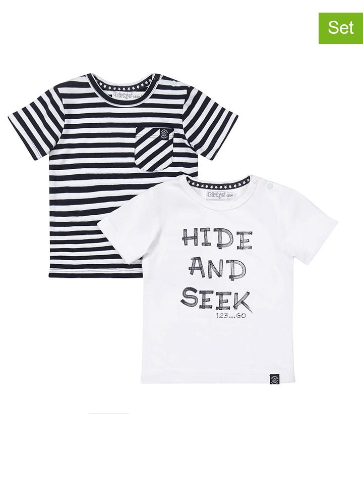 

Футболка Dirkje, белый/темно-синий