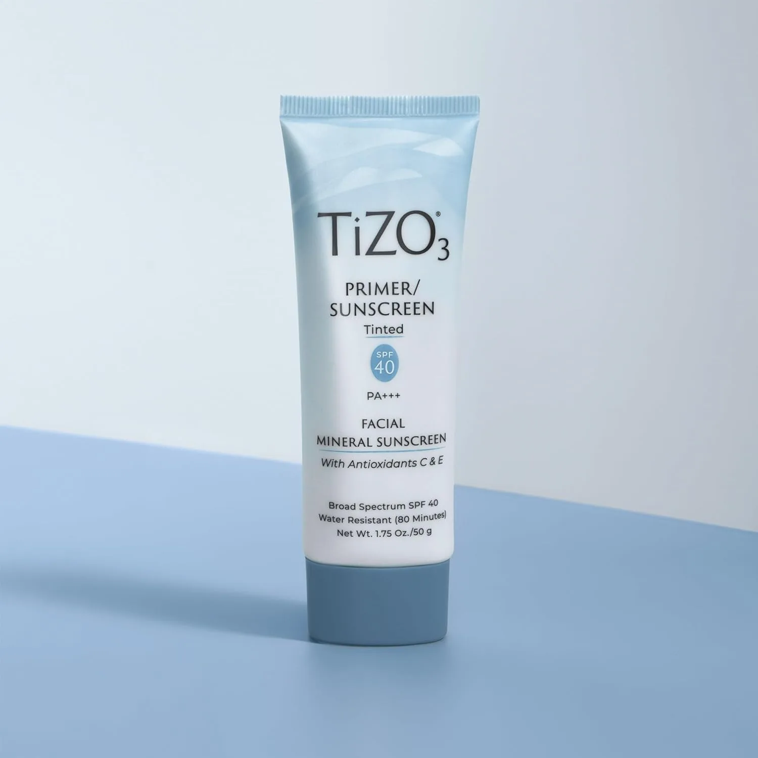 TiZO3 тонированный минеральный солнцезащитный крем и праймер для лица SPF 40, матовый финиш, без отдушек и масел, 50 г, Sheer Tint — фото 4