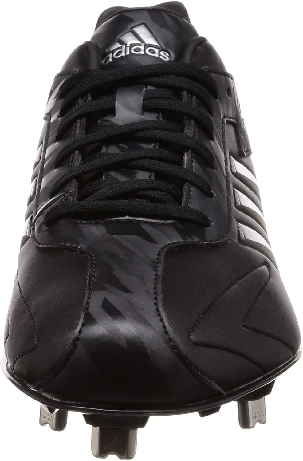 Бейсбольные кроссовки Adidas Adizero Speed ​​7 Low с металлическими шипами, Black — фото 2