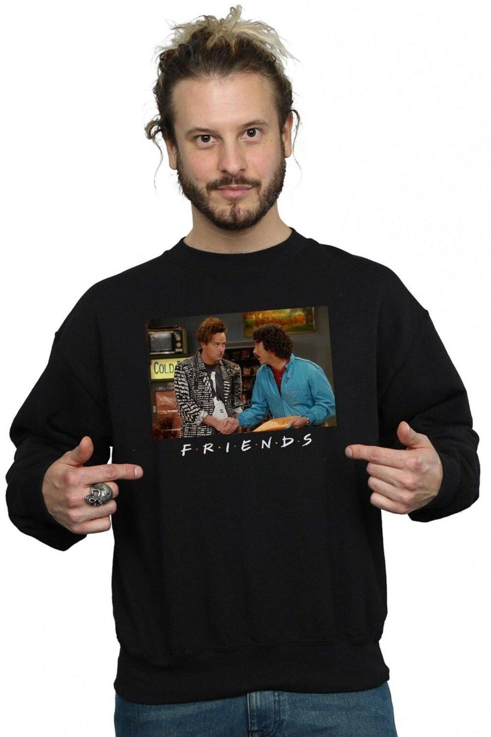 

Толстовка Ross And Chandler с рукопожатием Friends, черный