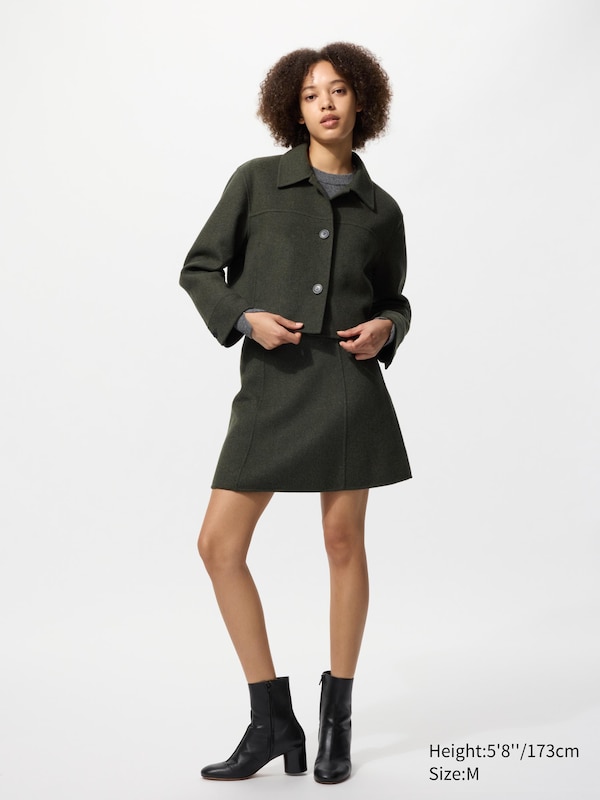 Блузон из двухслойной ткани Uniqlo, 09 black — фото 2