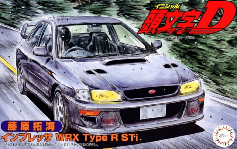 

Subaru Impreza WRX STI Bunta Fujiwara 1:24 Fujimi 18366