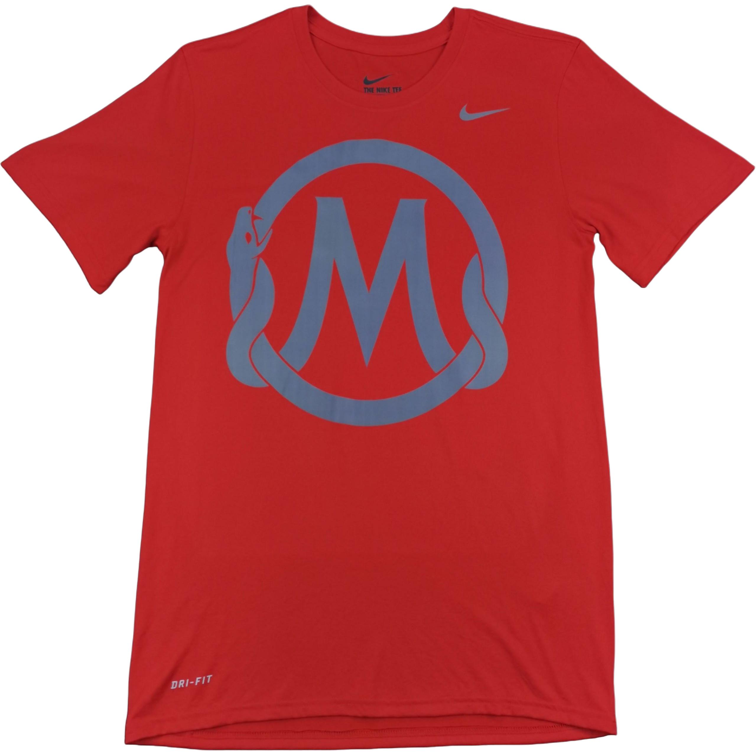 

Nike Футболка Dri Fit мужская красная, Красный, Nike Футболка Dri Fit мужская красная